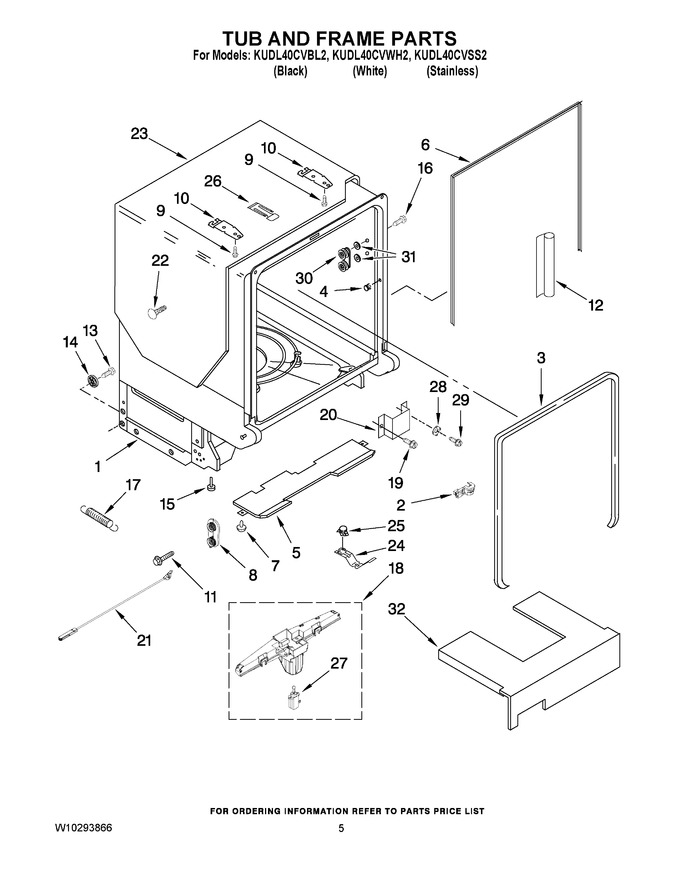 Diagram for KUDL40CVBL2