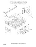 Diagram for 09 - Upper Rack And Track Parts
