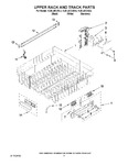 Diagram for 09 - Upper Rack And Track Parts