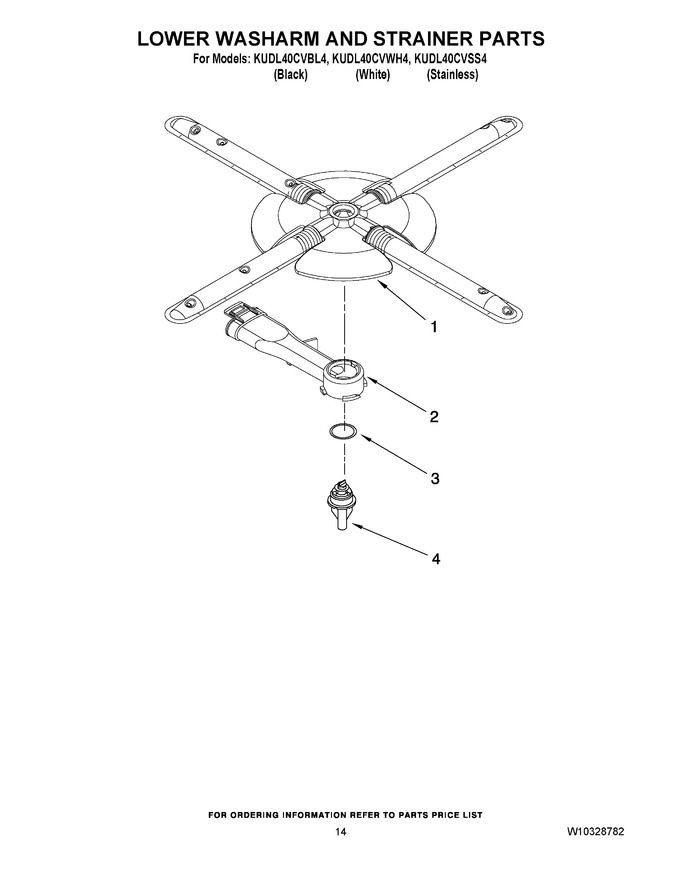 Diagram for KUDL40CVWH4