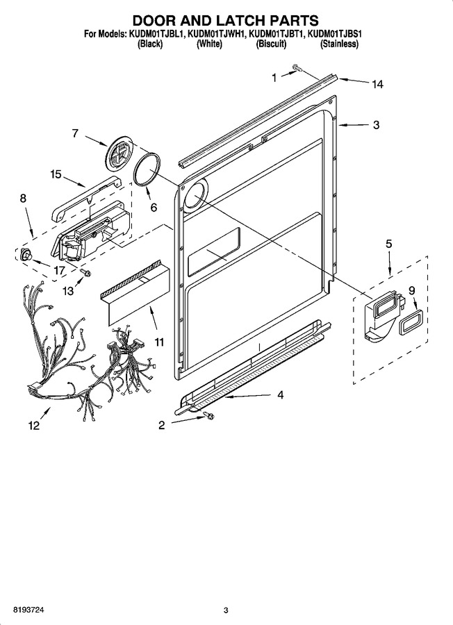 Diagram for KUDM01TJBL1