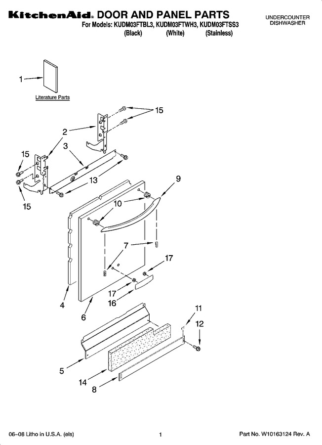 Diagram for KUDM03FTBL3