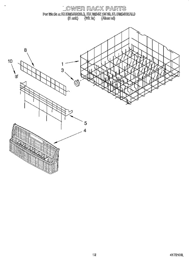 Diagram for KUDM24SEWH0