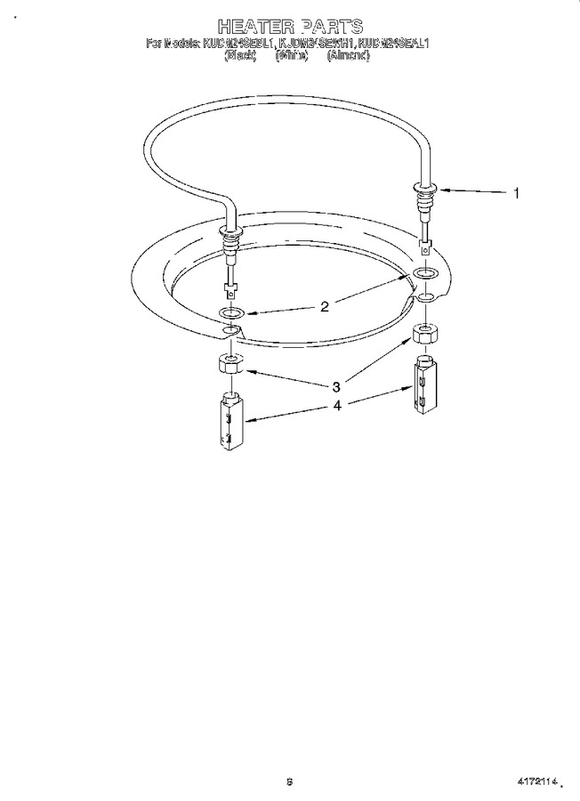 Diagram for KUDM24SEWH1
