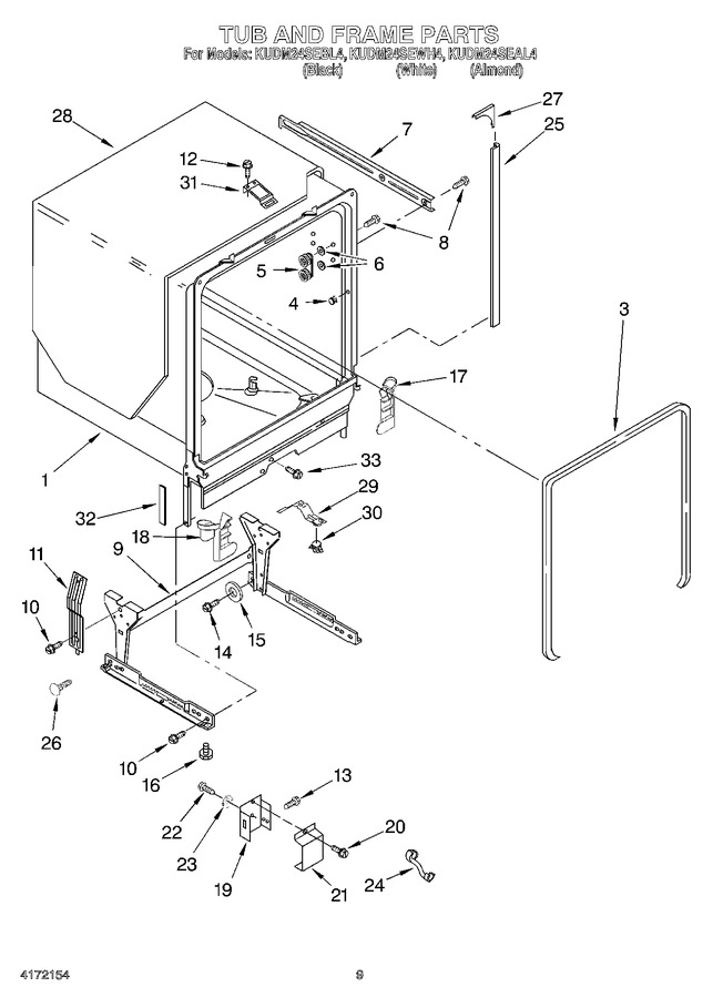 Diagram for KUDM24SEBL4