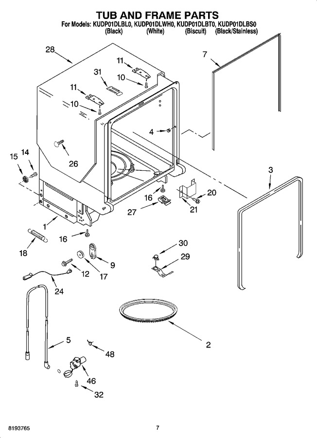 Diagram for KUDP01DLWH0