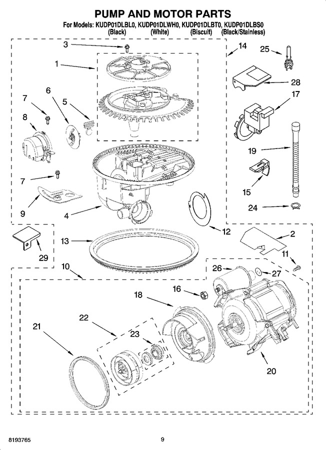 Diagram for KUDP01DLWH0