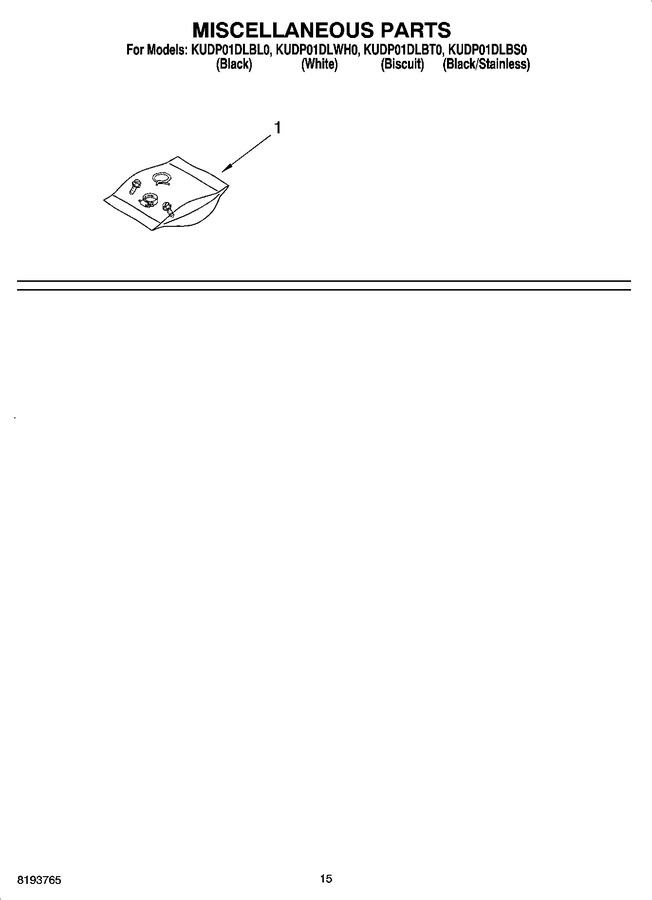 Diagram for KUDP01DLBS0