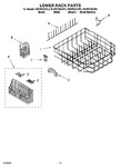 Diagram for 10 - Lower Rack Parts