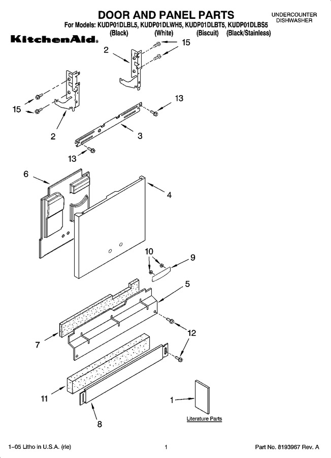 Diagram for KUDP01DLBL5