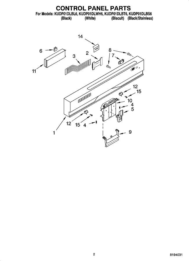 Diagram for KUDP01DLBT6