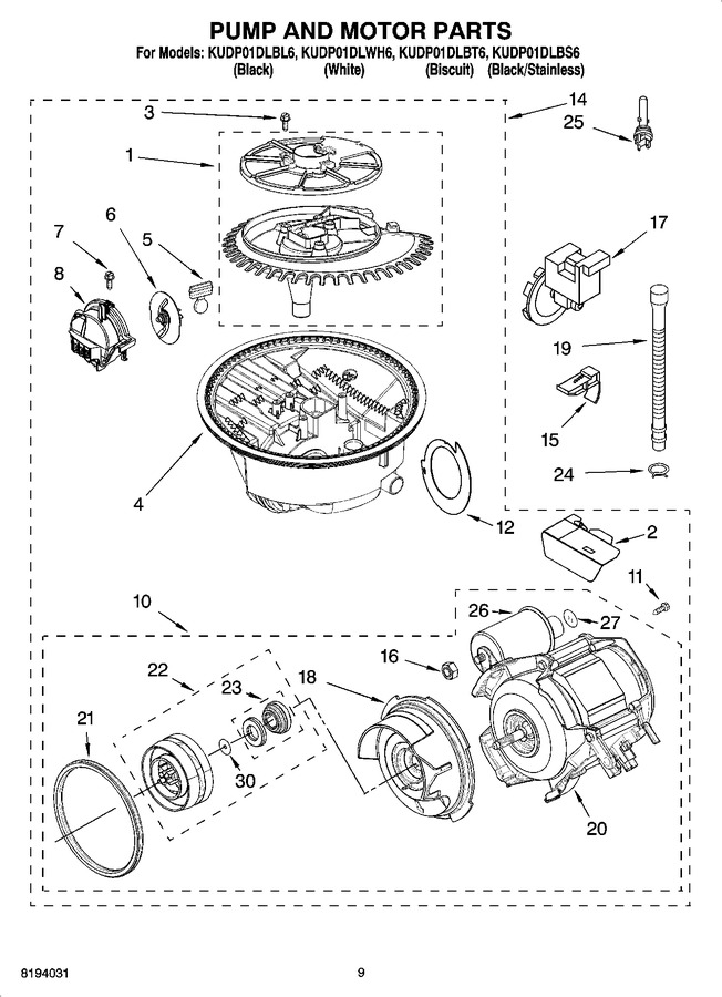 Diagram for KUDP01DLBT6