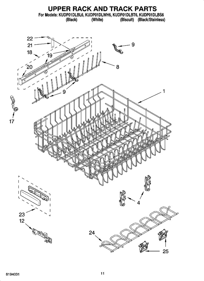 Diagram for KUDP01DLBT6