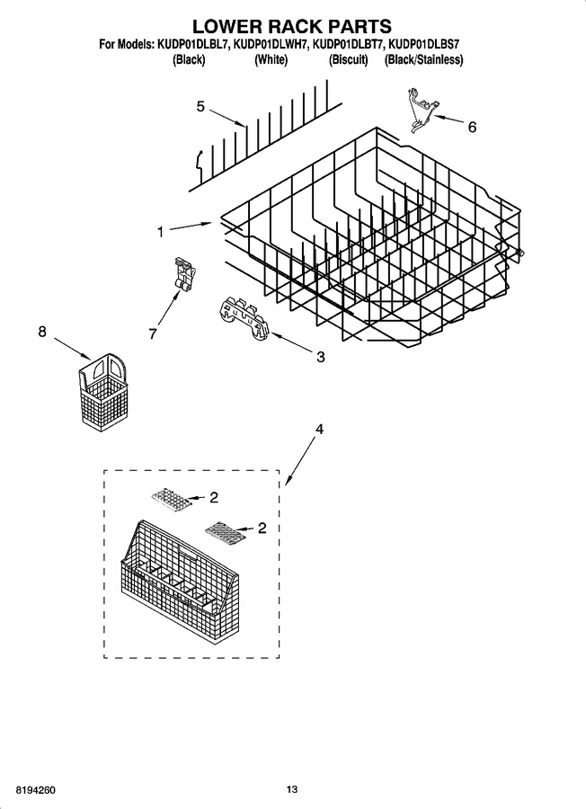 Diagram for KUDP01DLBT7