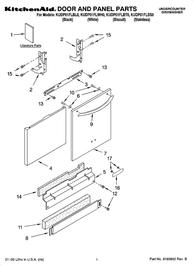 Diagram for KUDP01FLWH0