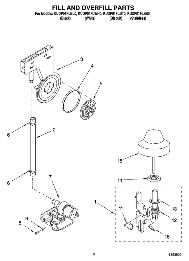 Diagram for KUDP01FLWH0