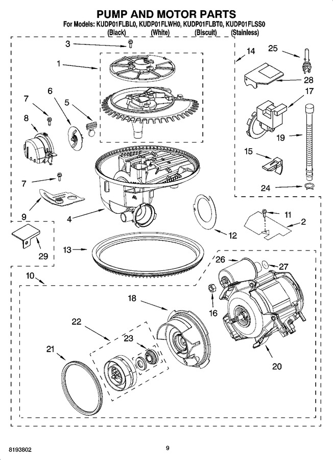 Diagram for KUDP01FLWH0
