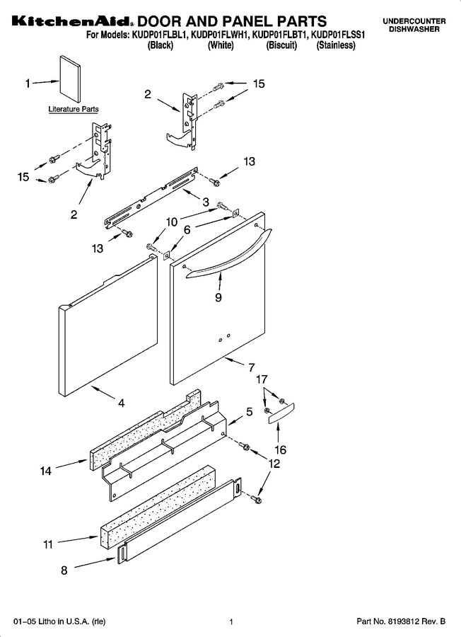 Diagram for KUDP01FLWH1