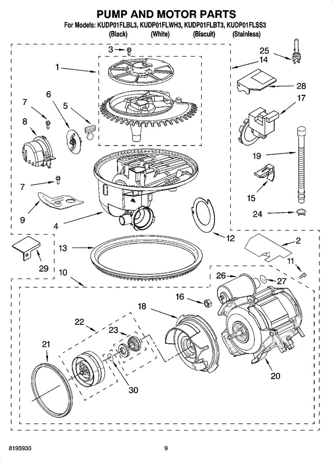 Diagram for KUDP01FLBL3
