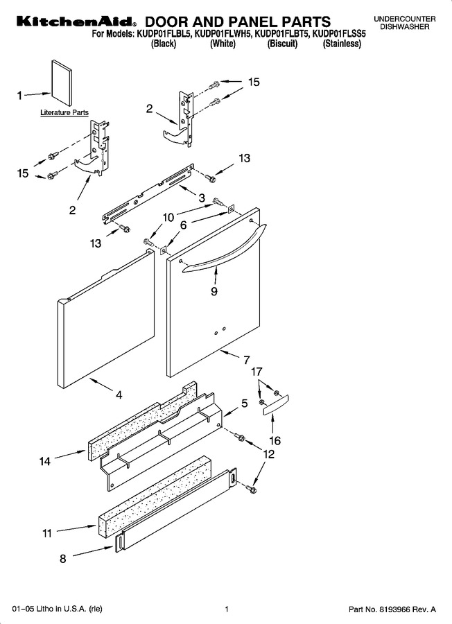 Diagram for KUDP01FLBL5