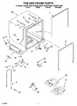 Diagram for 07 - Tub And Frame Parts