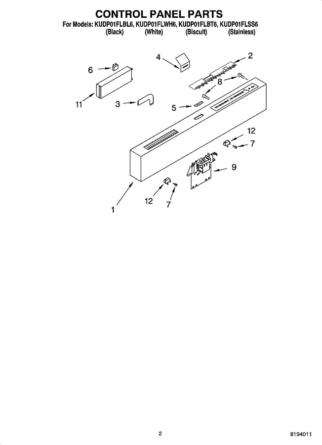 Diagram for KUDP01FLBT6