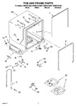 Diagram for 07 - Tub And Frame Parts