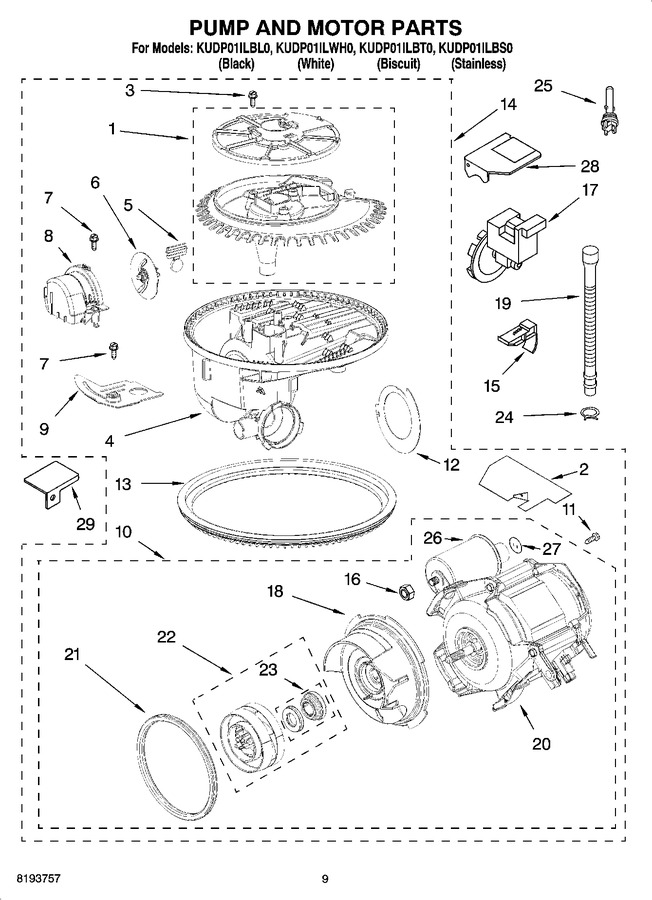 Diagram for KUDP01ILWH0