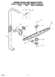 Diagram for 10 - Upper Wash And Rinse Parts