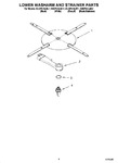 Diagram for 04 - Lower Washarm And Strainer Parts