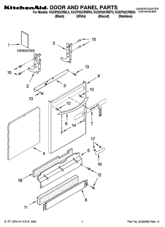 Diagram for KUDP02CRWH3