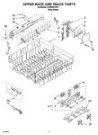 Diagram for 09 - Upper Rack And Track Parts