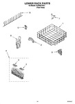 Diagram for 11 - Lower Rack Parts, Optional Parts (not Included)