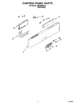 Diagram for 02 - Control Panel Parts