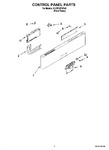 Diagram for 02 - Control Panel Parts