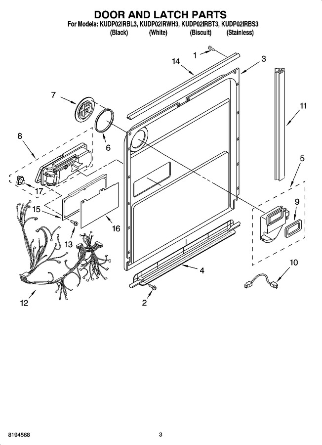 Diagram for KUDP02IRWH3
