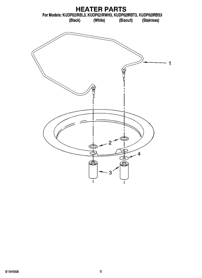 Diagram for KUDP02IRWH3
