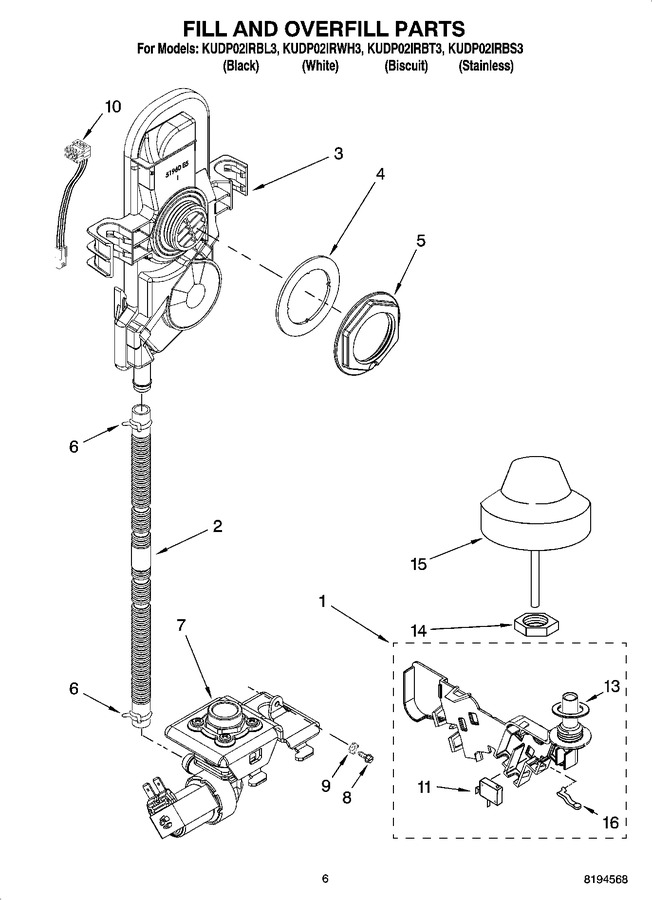 Diagram for KUDP02IRWH3
