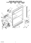 Diagram for 03 - Door And Latch Parts