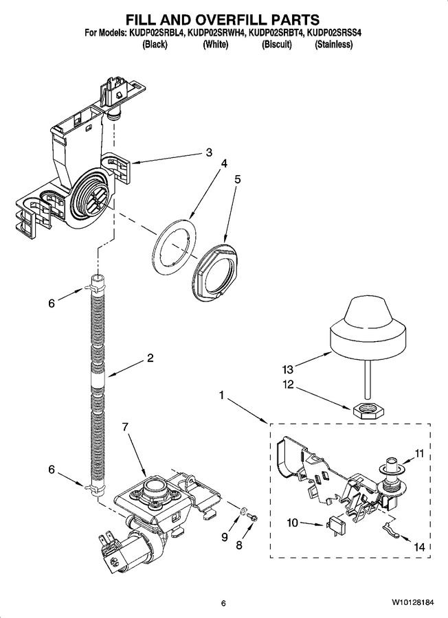 Diagram for KUDP02SRBT4