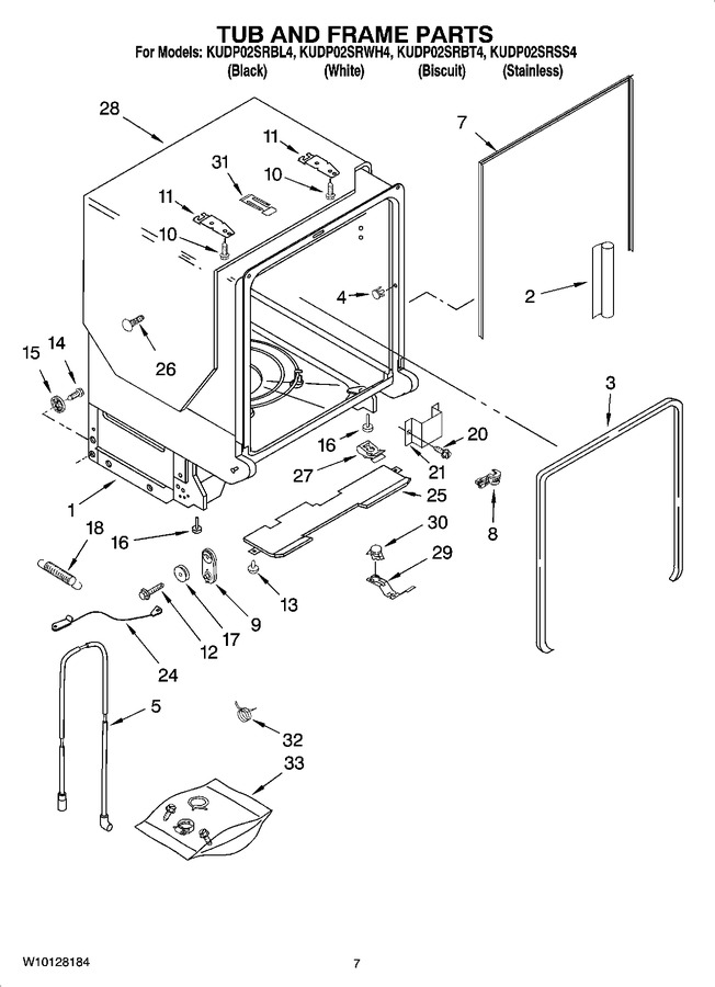 Diagram for KUDP02SRWH4