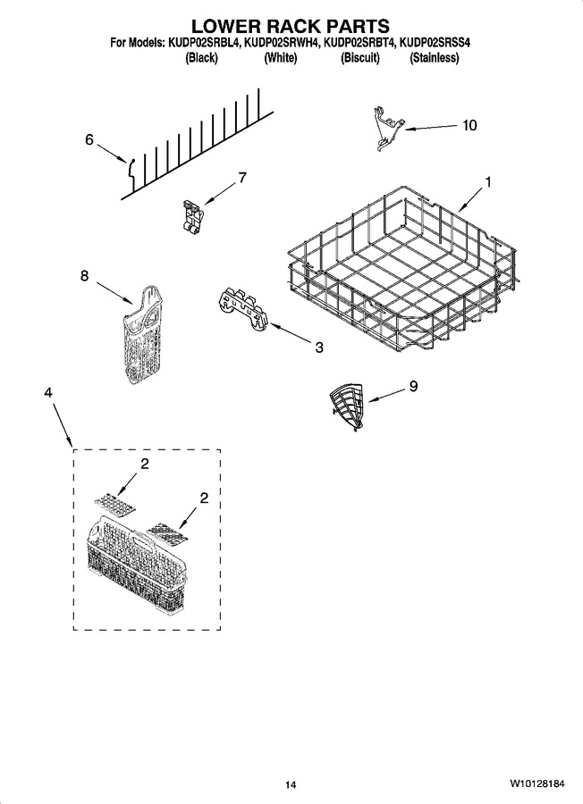 Diagram for KUDP02SRWH4