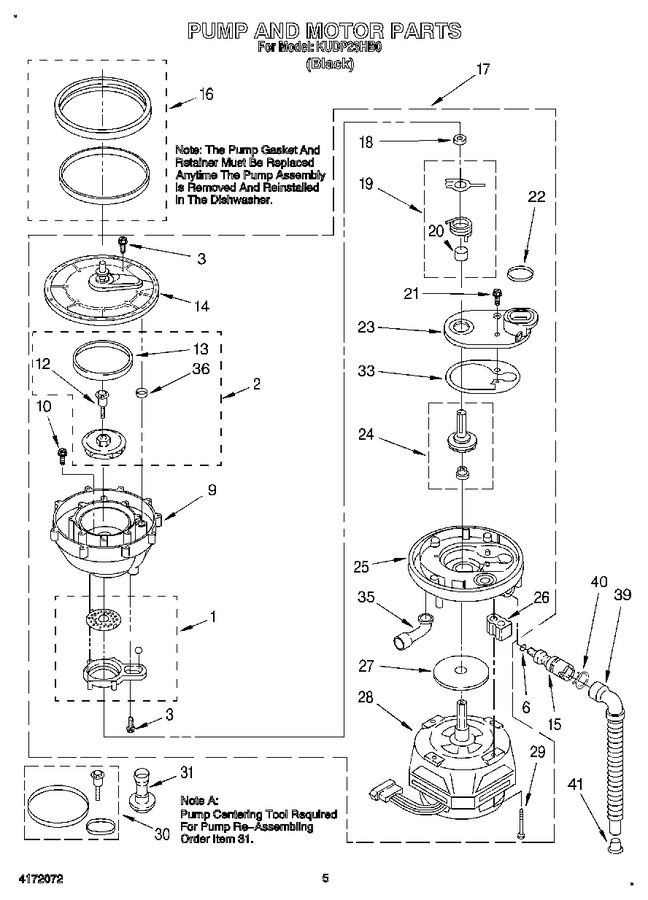 Diagram for KUDP23HB0