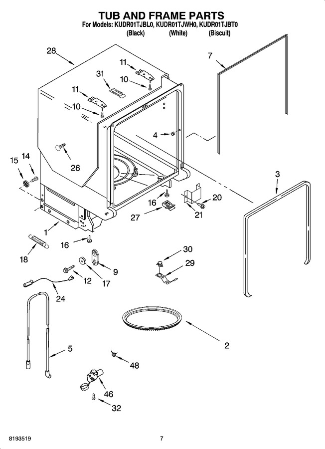 Diagram for KUDR01TJBL0