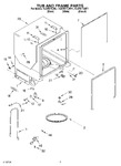Diagram for 07 - Tub And Frame Parts