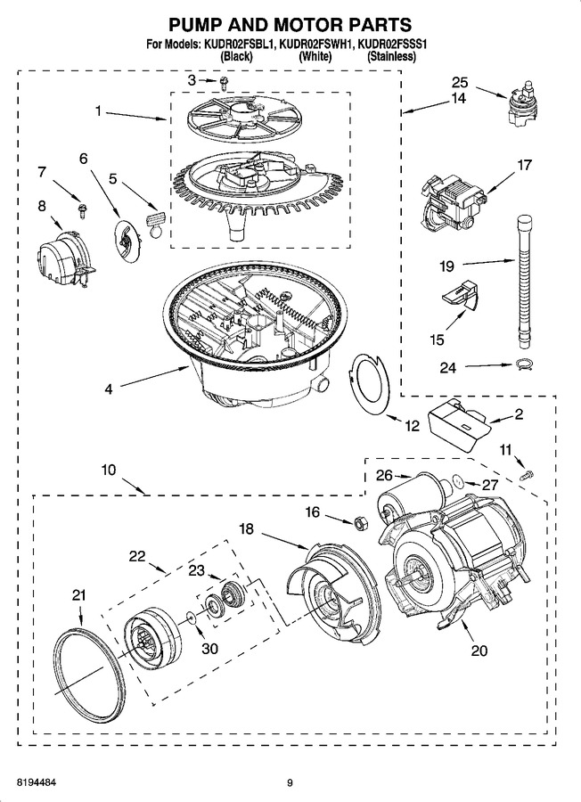 Diagram for KUDR02FSBL1