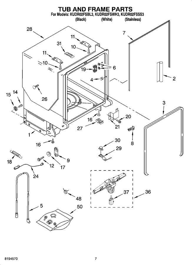 Diagram for KUDR02FSBL3