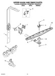 Diagram for 10 - Upper Wash And Rinse Parts