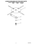 Diagram for 04 - Lower Washarm And Strainer Parts