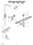 Diagram for 10 - Upper Wash And Rinse Parts